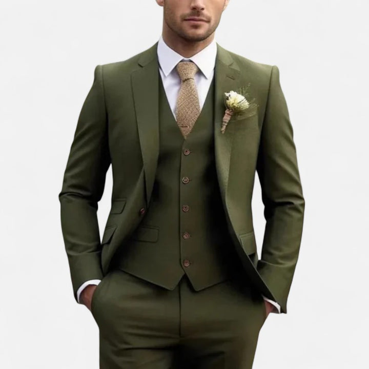 Ariste | Costume Homme 3 Pièces Élégant pour Invité de Mariage