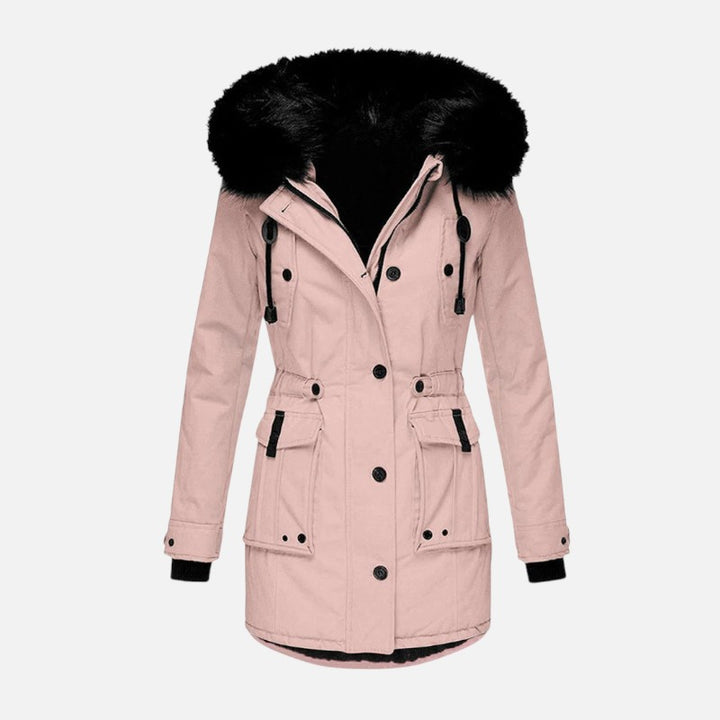 Ariste | Veste Matelassée Imperméable avec Capuche pour Femmes