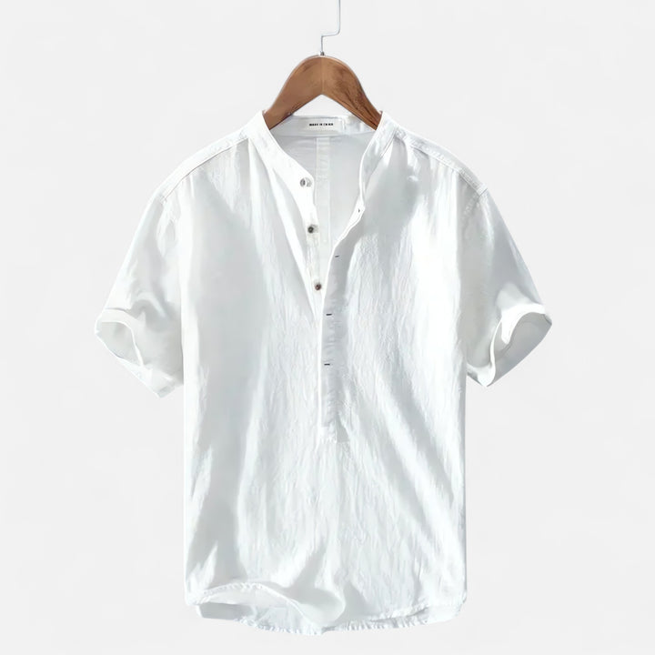 Ariste | T-shirt d'été décontracté en lin pour homme