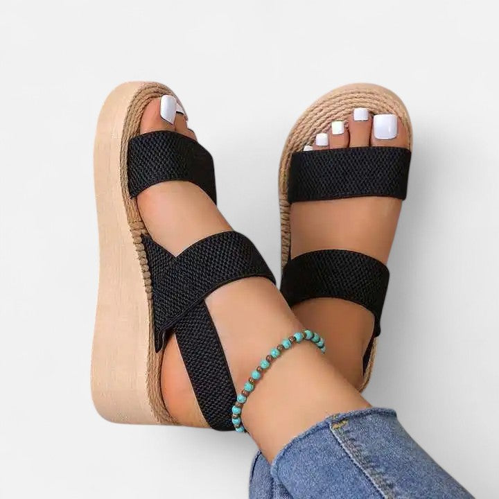 Ariste | Sandales à plateforme et semelle épaisse pour femme