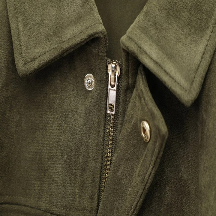 Ariste | Veste en polyester à col rabattu pour femme