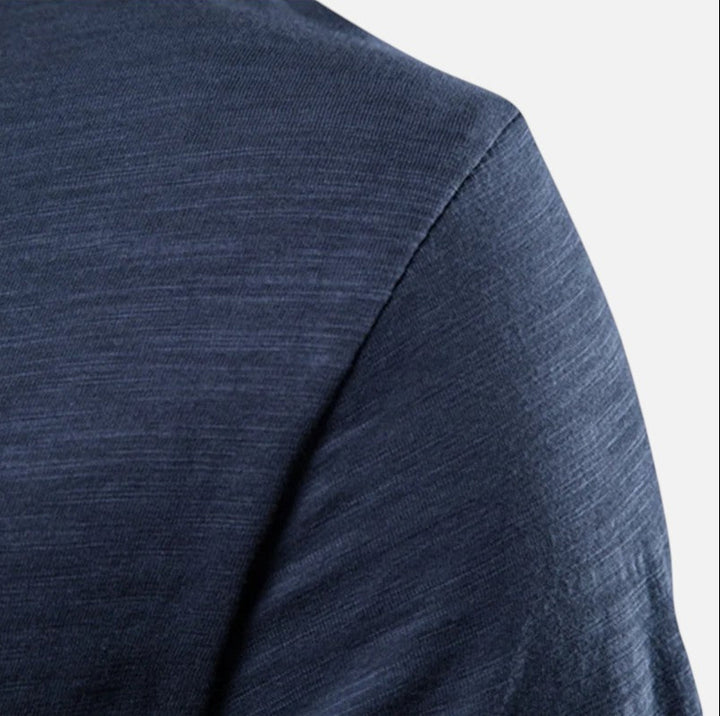 Ariste - Chemise décontractée à manches courtes en coton pour homme, douce et fine
