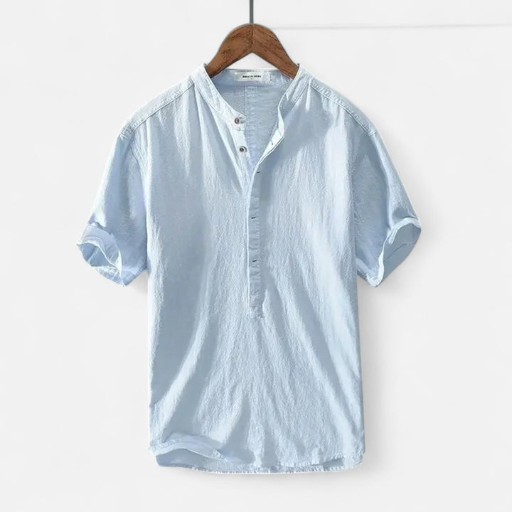 Ariste | T-shirt d'été décontracté en lin pour homme