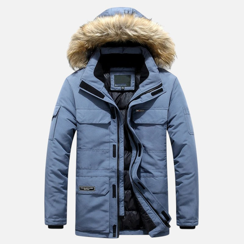 Ariste | Parka d'hiver pour homme avec capuche