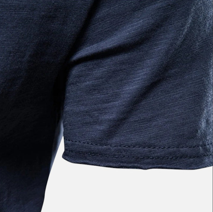 Ariste - Chemise décontractée à manches courtes en coton pour homme, douce et fine