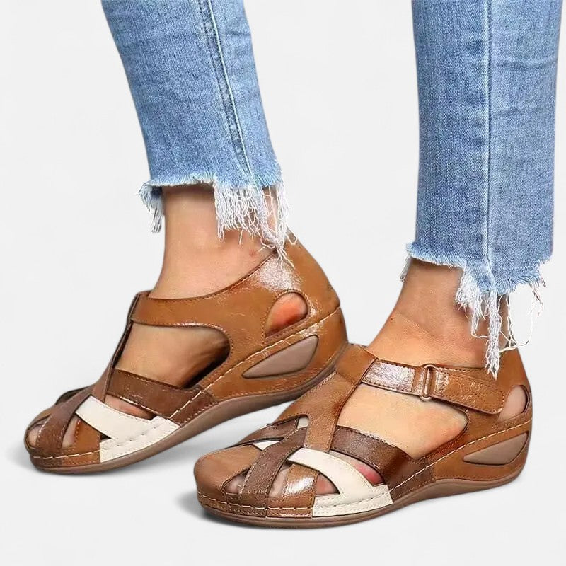 Ariste | Sandales orthopédiques Vintage pour femmes | Confort
