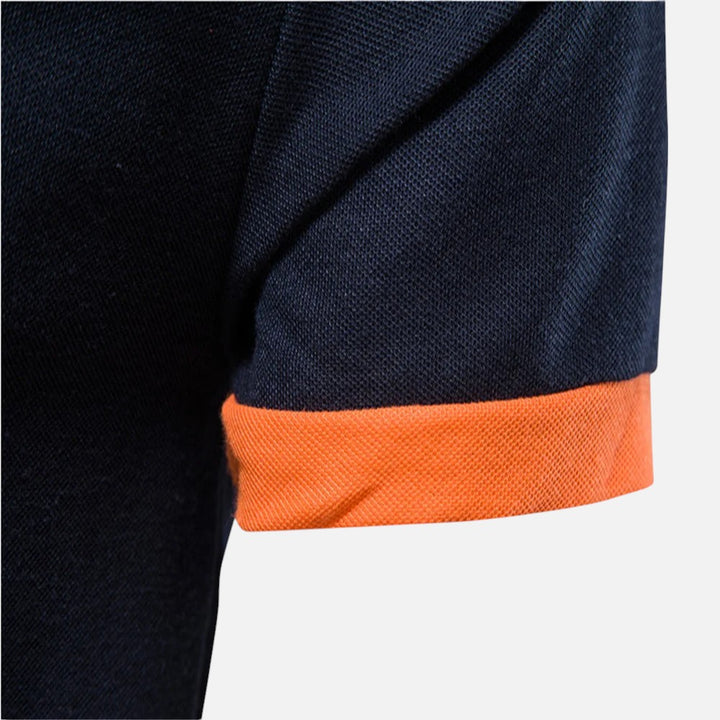 Ariste | Polo décontracté à manches courtes avec broderie de qualité pour homme
