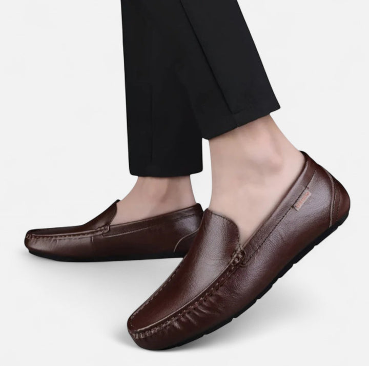 Ariste | Mocassins en cuir italien de luxe