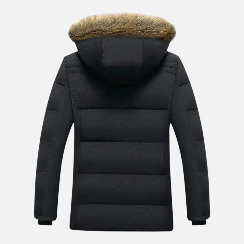 Ariste | Veste d'Hiver pour Homme en Coton Doublée Polaire