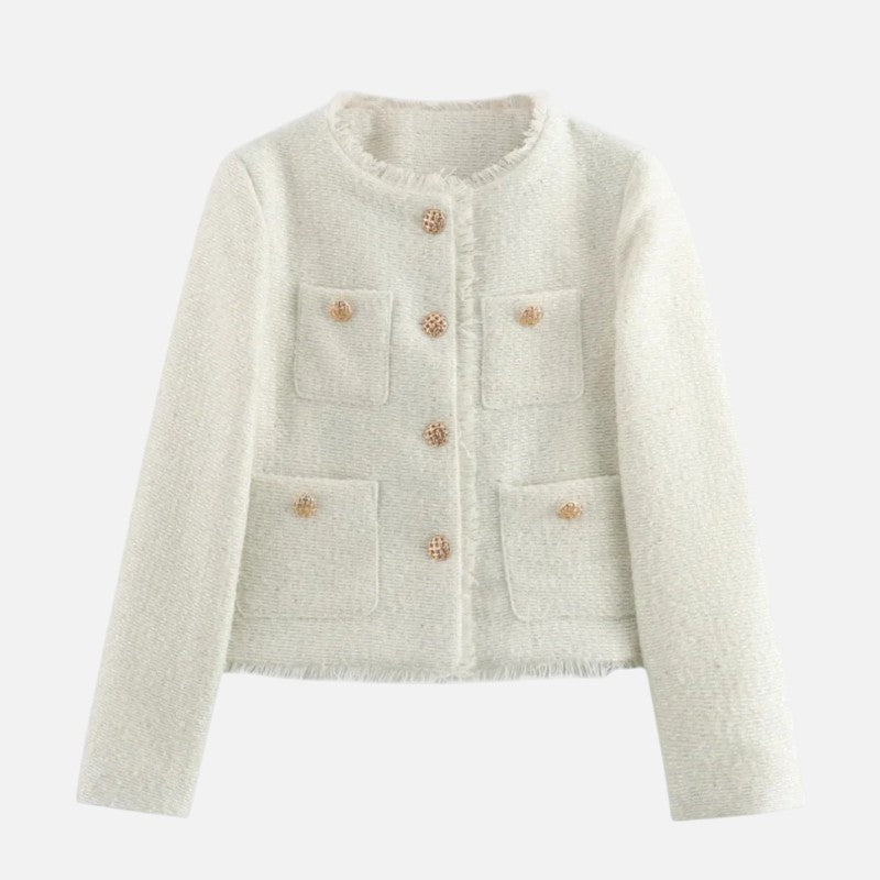 Ariste | Veste chic en laine tweed