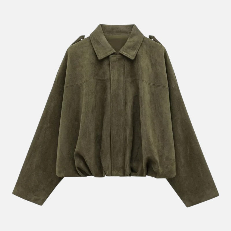 Ariste | Veste en polyester à col rabattu pour femme