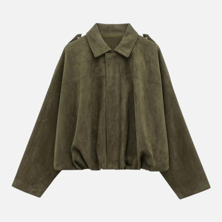 Ariste | Veste en polyester à col rabattu pour femme