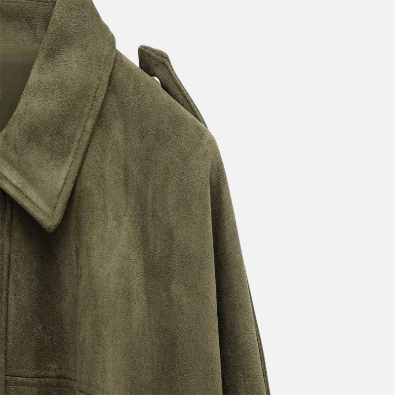 Ariste | Veste en polyester à col rabattu pour femme