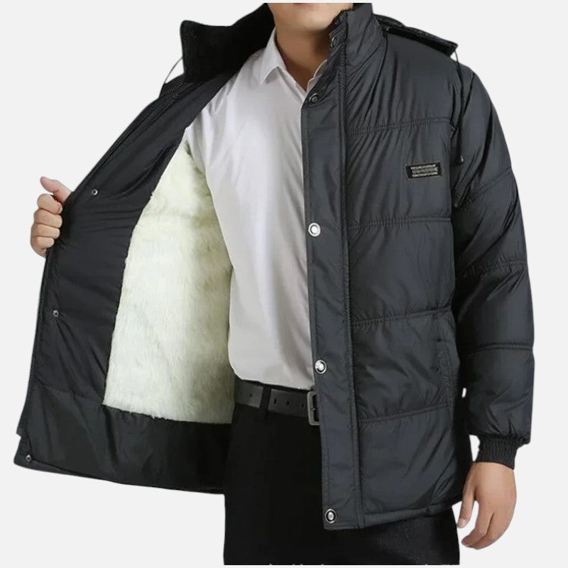 Ariste | Parka d’Hiver Imperméable à Capuche
