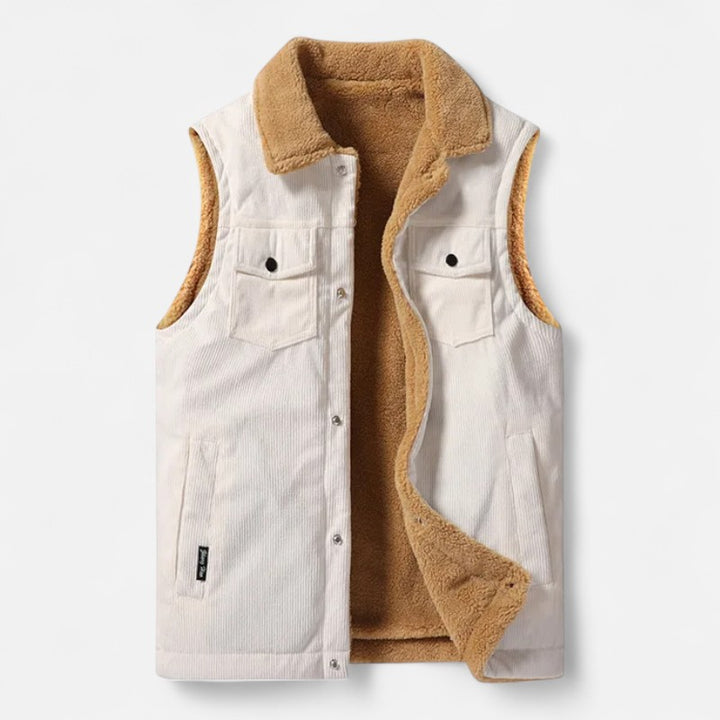 Ariste - Gilet en cachemire Cozy Lamb pour homme