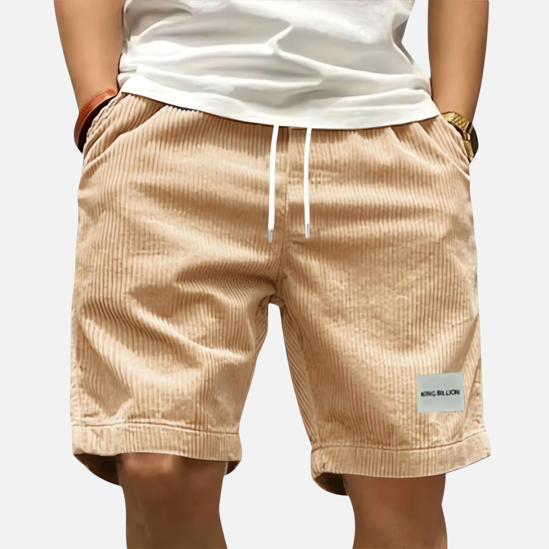 Ariste | Short en velours côtelé rétro pour homme