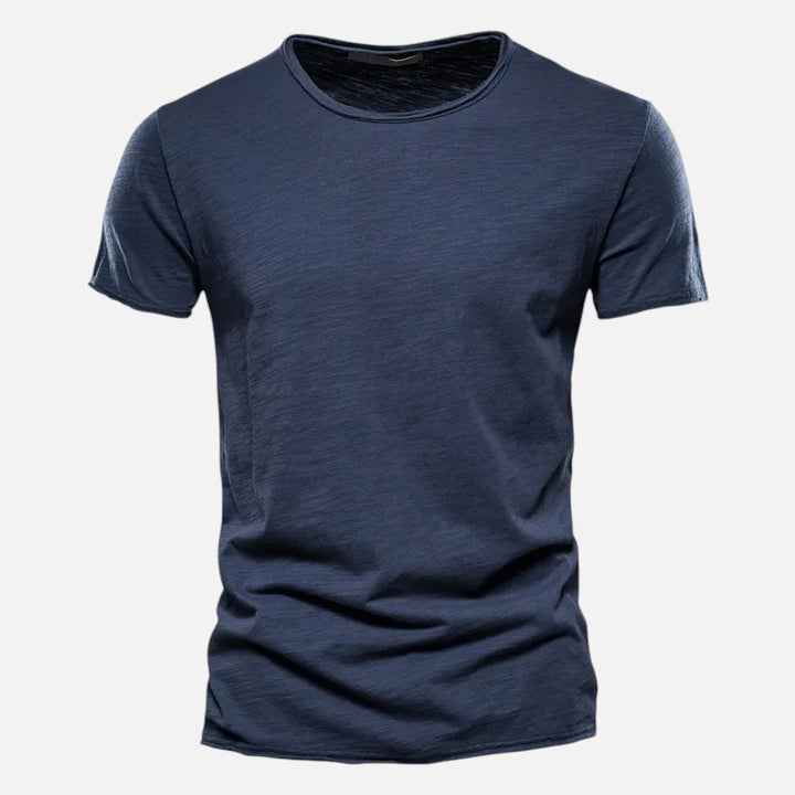 Ariste - Chemise décontractée à manches courtes en coton pour homme, douce et fine