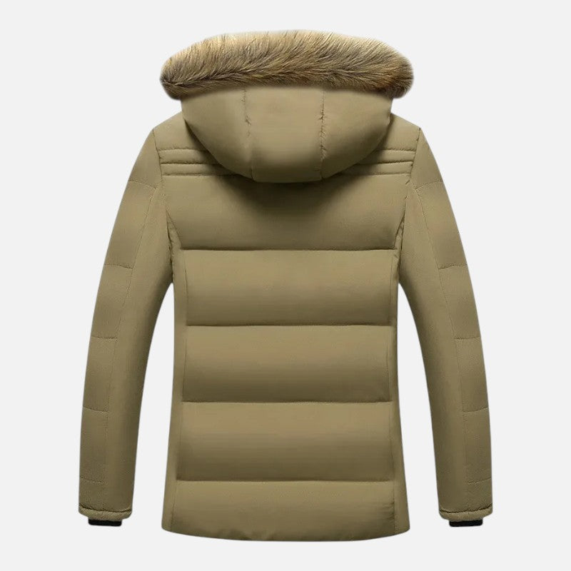Ariste | Veste d'Hiver pour Homme en Coton Doublée Polaire