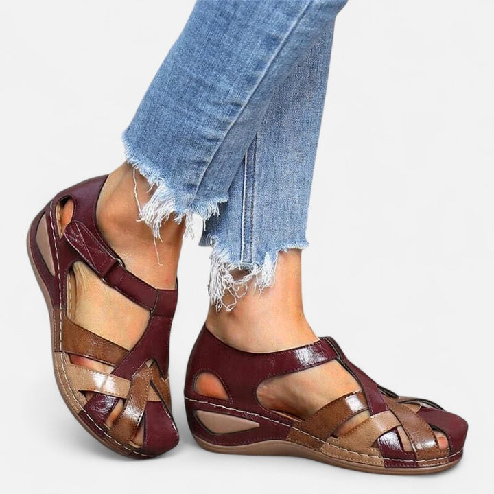 Ariste | Sandales orthopédiques Vintage pour femmes | Confort