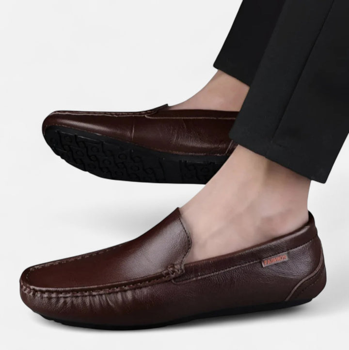 Ariste | Mocassins en cuir italien de luxe