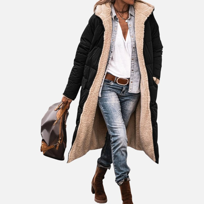 Ariste | Parka réversible élégante et chaude pour femmes