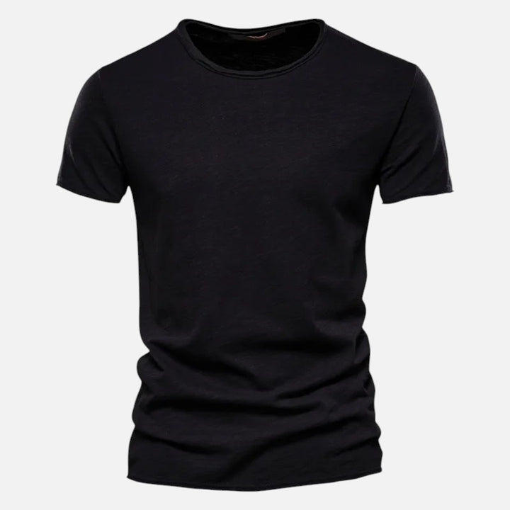 Ariste - Chemise décontractée à manches courtes en coton pour homme, douce et fine