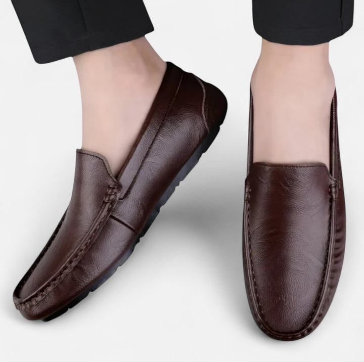 Ariste | Mocassins en cuir italien de luxe