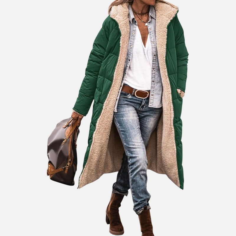 Ariste | Parka réversible élégante et chaude pour femmes