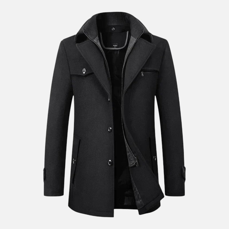 Ariste | Manteau d'hiver imperméable pour affaires