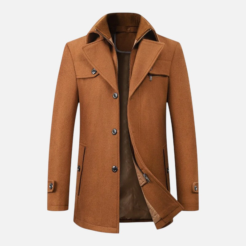 Ariste | Manteau d'hiver imperméable pour affaires