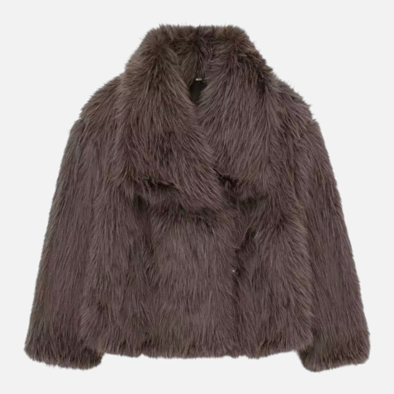 Ariste | Manteau en fourrure véritable