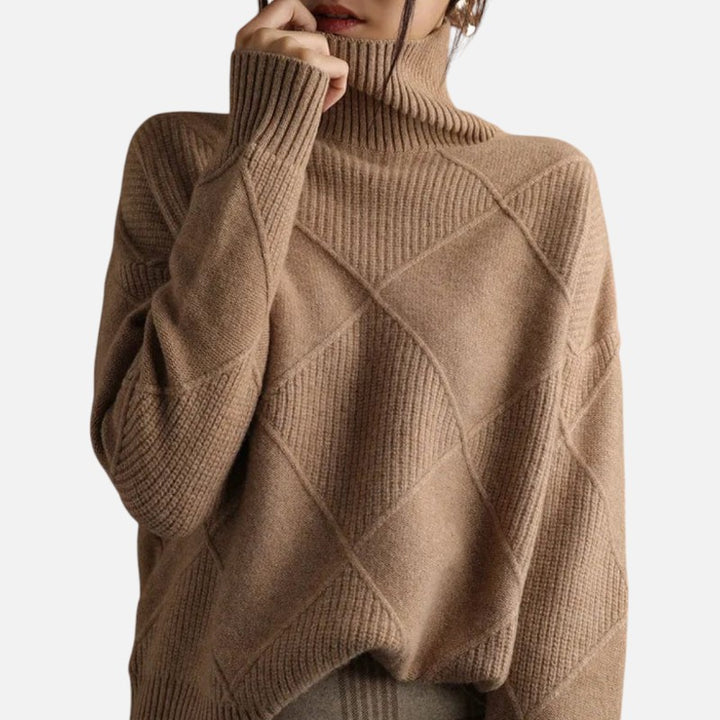 Ariste | Pull en cachemire à col roulé