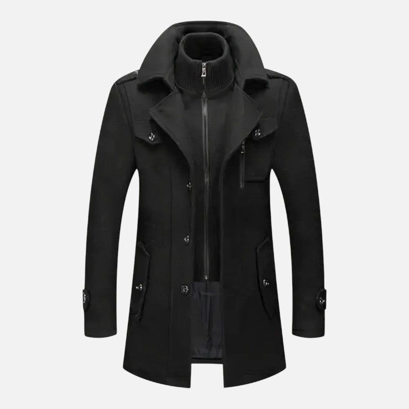 Ariste | Veste à double col à la mode pour hommes