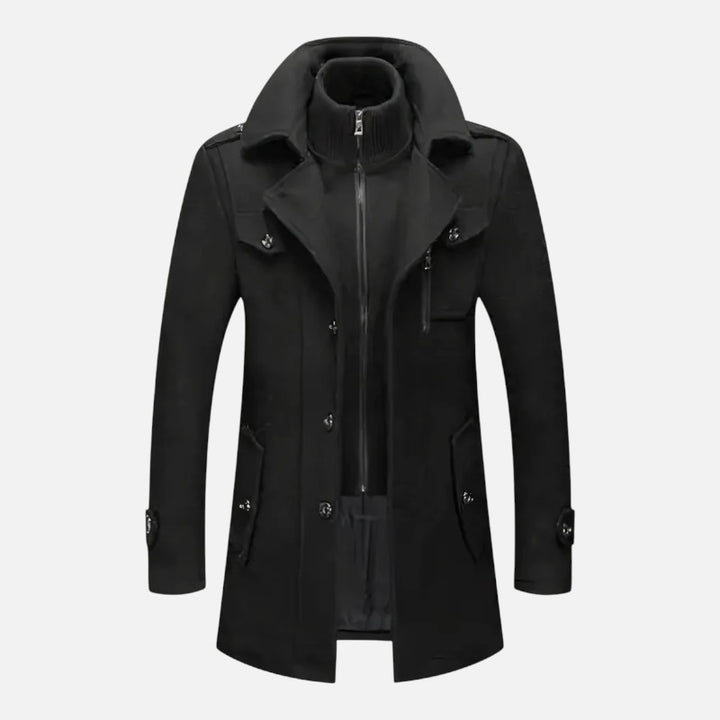 Ariste | Veste à double col à la mode pour hommes