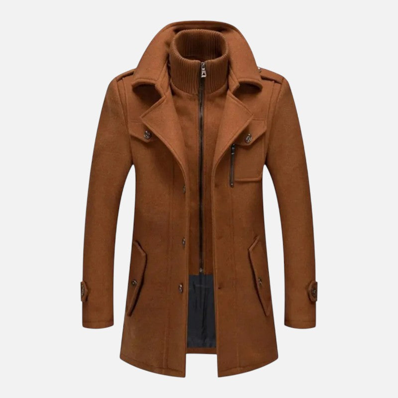 Ariste | Veste à double col à la mode pour hommes