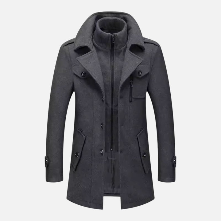 Ariste | Veste à double col à la mode pour hommes