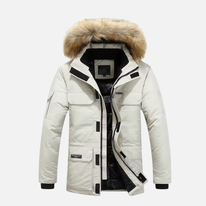 Ariste | Parka d'hiver pour homme avec capuche