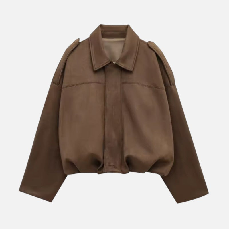 Ariste | Veste en polyester à col rabattu pour femme
