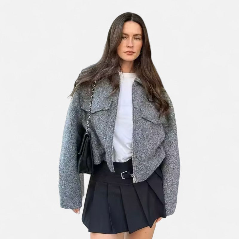 Ariste | Veste zippée en polyester pour femme
