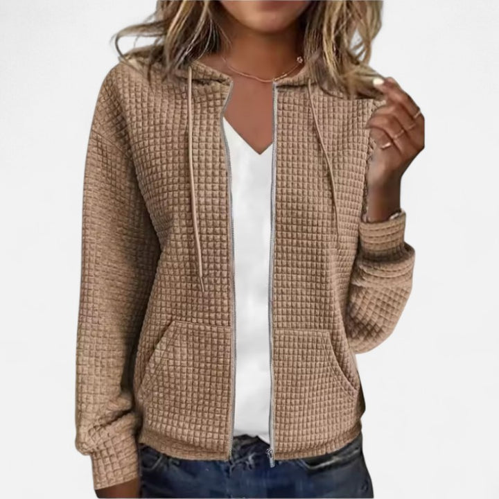Ariste | Veste à Capuche Zippée pour Femme