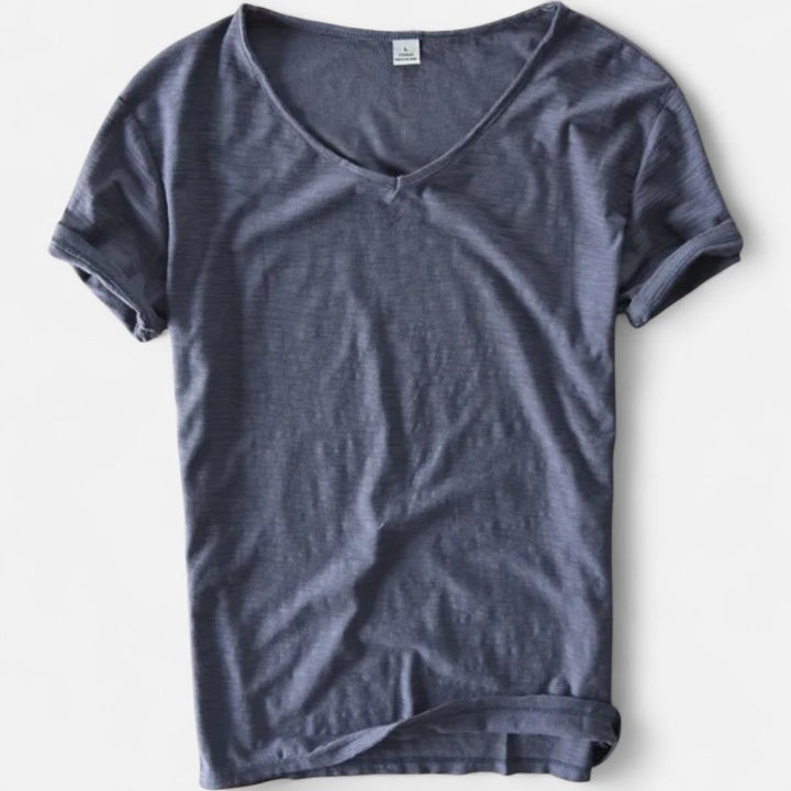 Ariste | T-shirt aéré en coton et lin