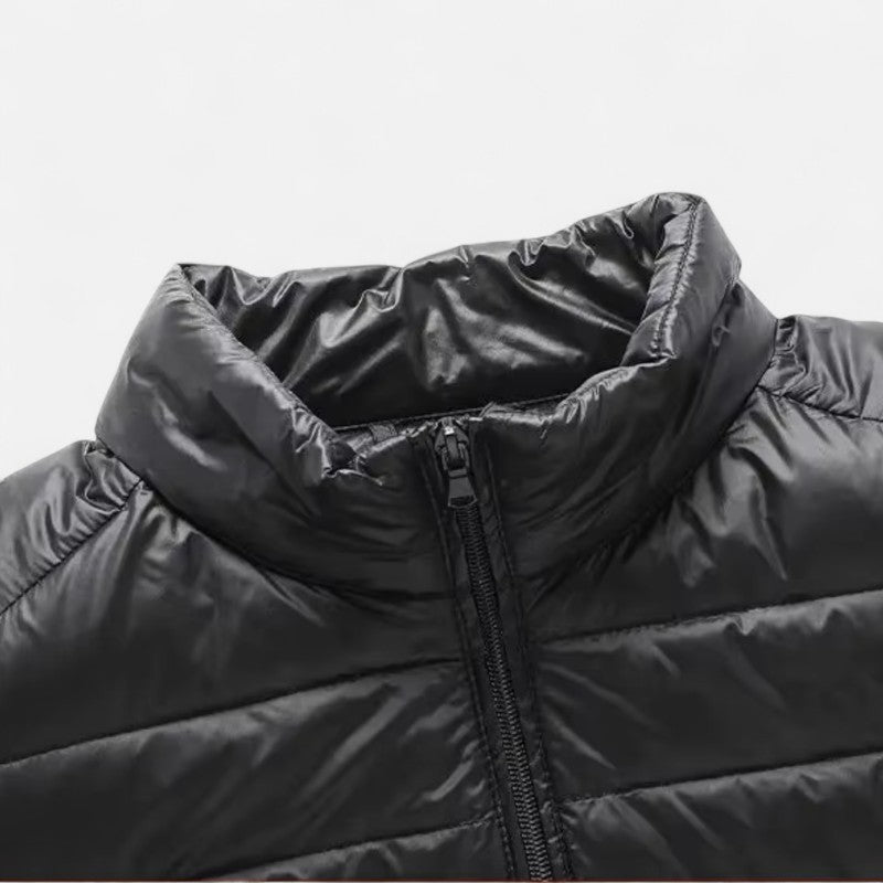 Ariste | Veste matelassée zippée et doublée polaire pour homme