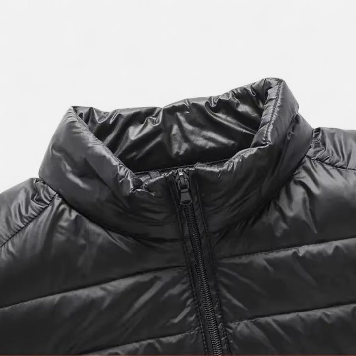 Ariste | Veste matelassée zippée et doublée polaire pour homme
