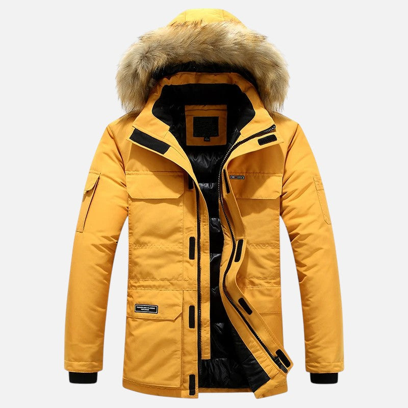 Ariste | Parka d'hiver pour homme avec capuche