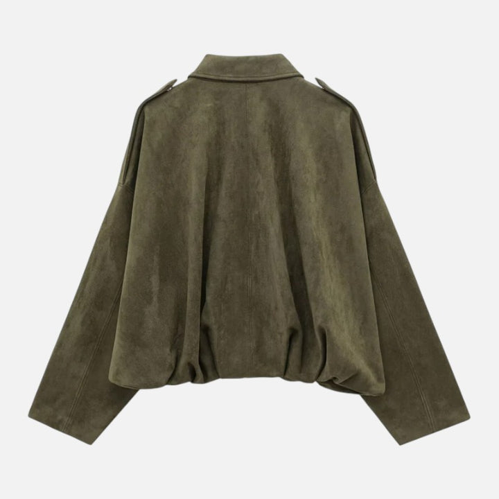 Ariste | Veste en polyester à col rabattu pour femme