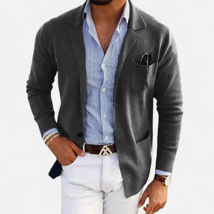 Ariste | Blazer Old Money pour homme avec col à revers