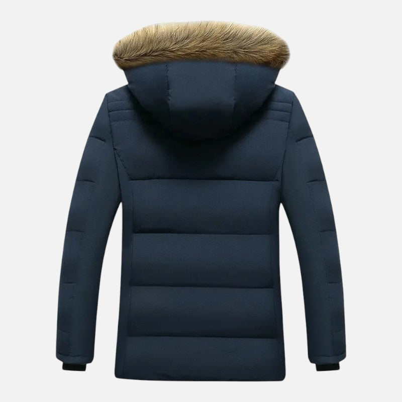 Ariste | Veste d'Hiver pour Homme en Coton Doublée Polaire
