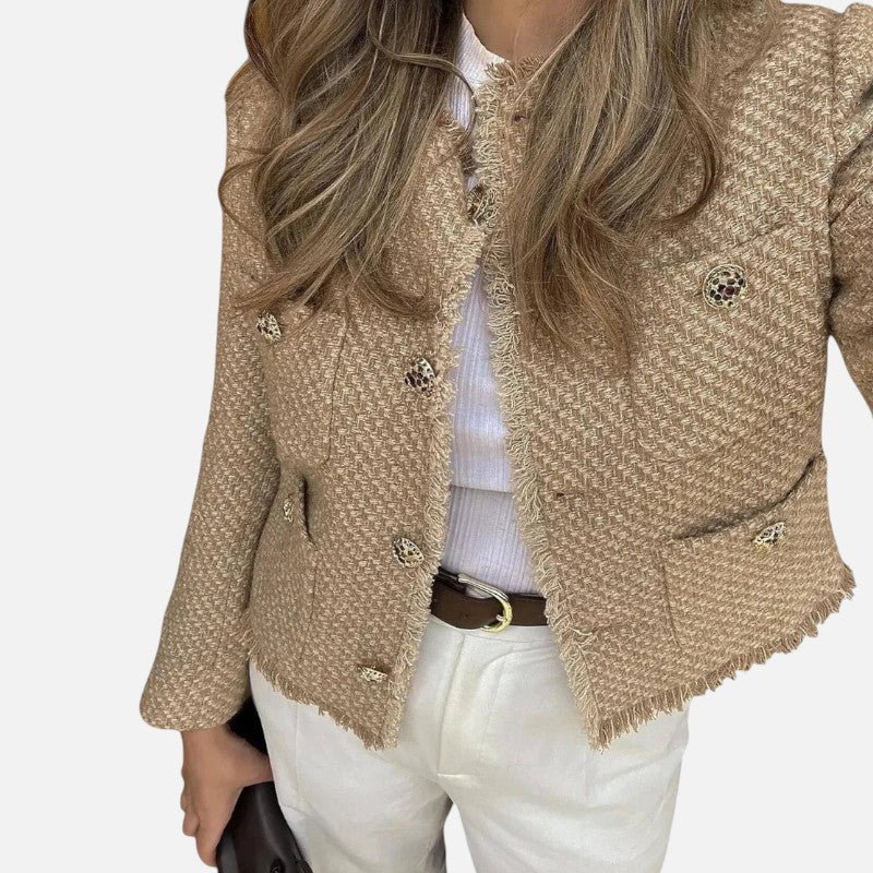 Ariste | Veste chic en laine tweed