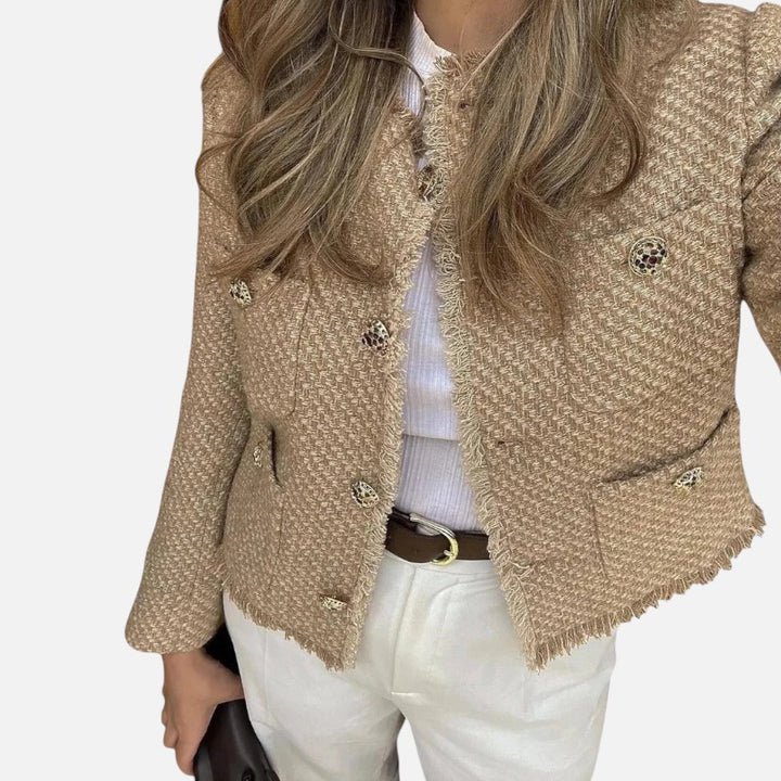 Ariste | Veste chic en laine tweed