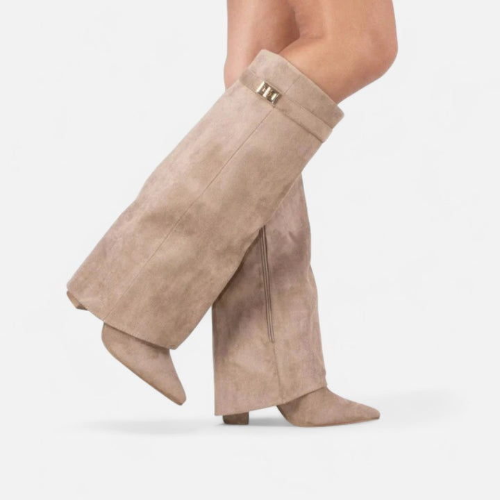 Ariste | Bottes hautes à revers